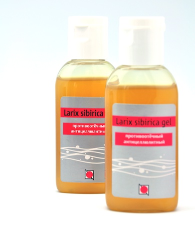 Anti-edematous, anti-cellulite Larix sibirica gel