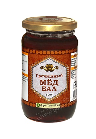 Paketlenmiş bal &quot;Karabuğday&quot; / cam 500 g