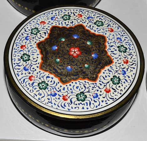 Круглая коробка