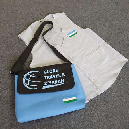 Bags and tunics for Hajj and Umrah