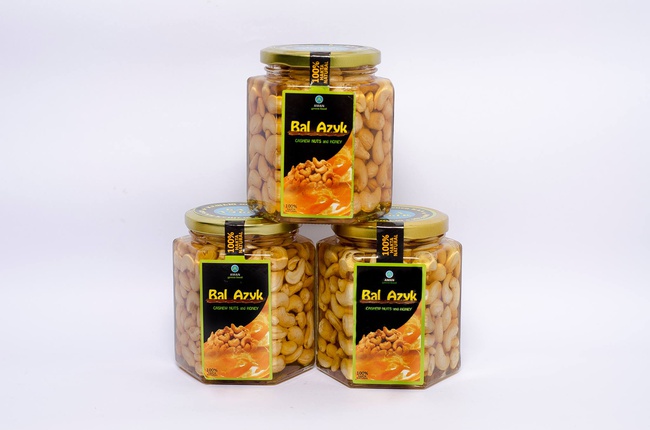 Honey and Honey products.