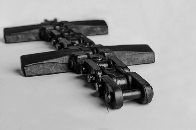 Скребковые цепи (кованные)