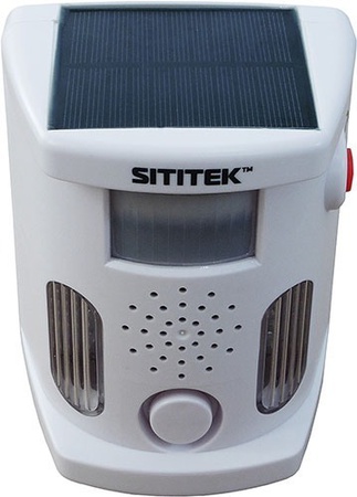 Ультразвуковой отпугиватель птиц, кошек, собак и мышей на солнечной батарее "SITITEK ПЕГАС"