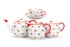 Сервиз чайный 15 предм. Тюльпан Ситцевый