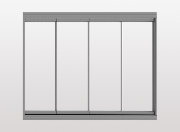 Система складывания стекла