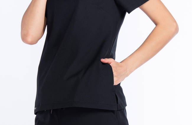 Женский топ с коротким рукавом с коротким рукавом Comfy Master Royal Y-образным вырезом