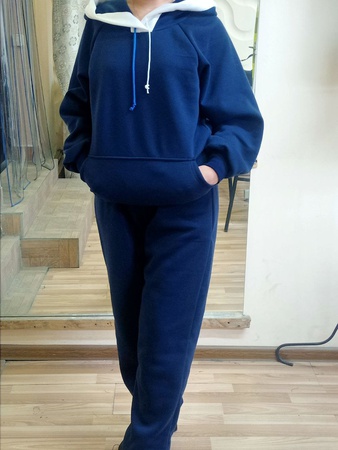 Худи женское с начёсом