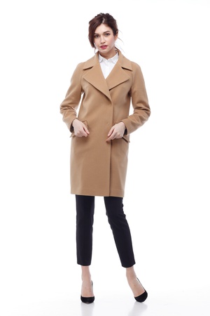 Пальто Лора, мелтон Италия