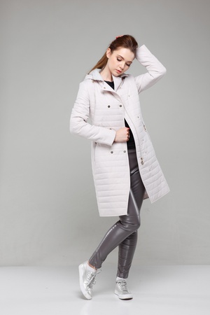 Пальто стеганое Ким