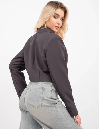 Жакет женский,укороченный,с длинными рукавами