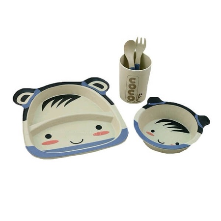 bamboo fiber plate kids