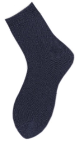 Носки детские/подростковые внутримахровые однотонные