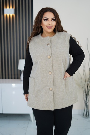 Alpaka yelek No. 9503/1