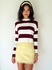 Striped Knitted Sweater for Women