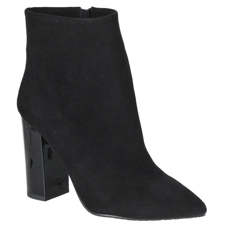 Kadın yarım bot, doğal süet<G7041>