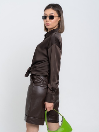 Рубашка женская из шелка