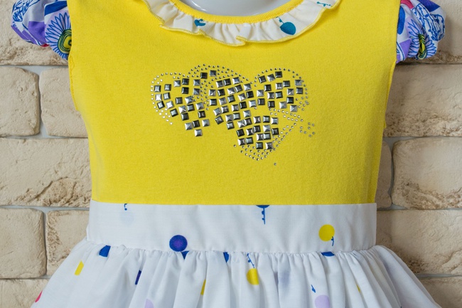 Платье для модных девочек (101-21)