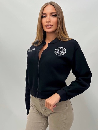 Бомбер укороченый