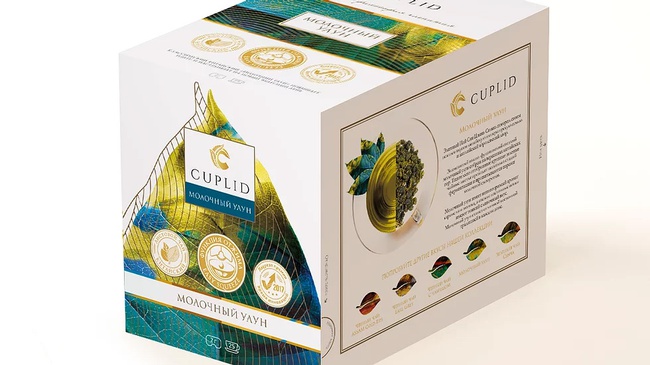 Çay Cuplid &quot;Milk Oolong&quot; yeşil 25 poşet, her biri 2g.