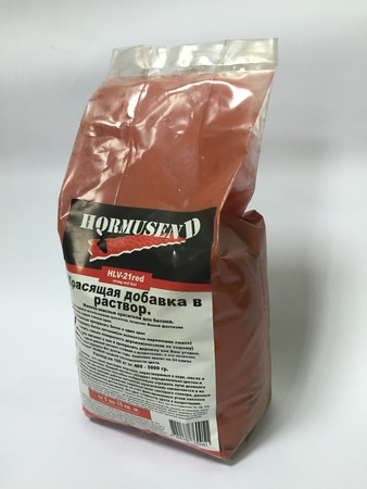 Пигмент краситель для бетона красный Hormusend HLV-21 2 кг