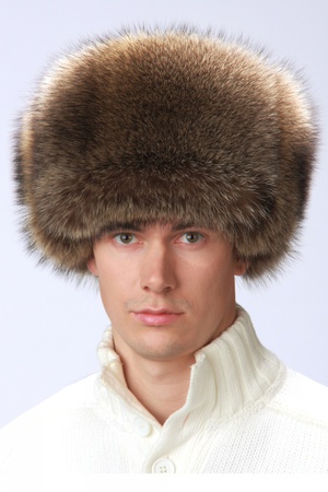 Шапка из енота 49283