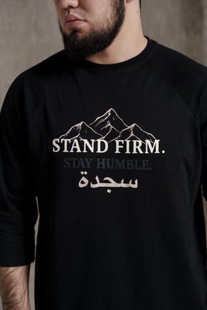 T-shirt 3/4 SJ-130 Black