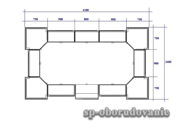 Островок для косметики и бижутерии