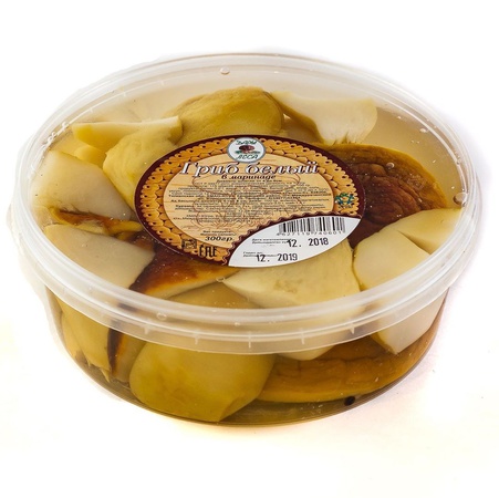 Белые грибы боровики Сибирские в маринаде (ХМАО-ЮГРА)