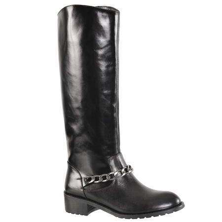 Сапоги женские, натуральная кожа <G915>