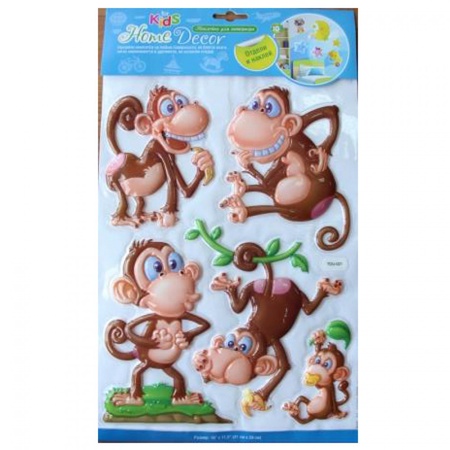 ملصق TOU 021 القرود