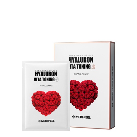 MEDI-PEEL HYALURON VITA TONING Ампульная маска