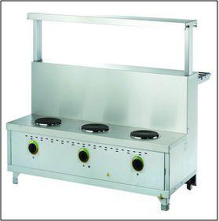 Kantinler ve kafeler için yiyecek ısıtıcısı