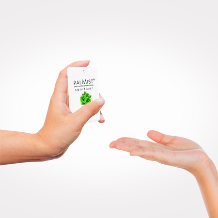 Palmist Multi-Fragrance Alcohol Based Hand Sanitizer (Pack of 6 x 18ml) Easy to Carry Pocket Pack