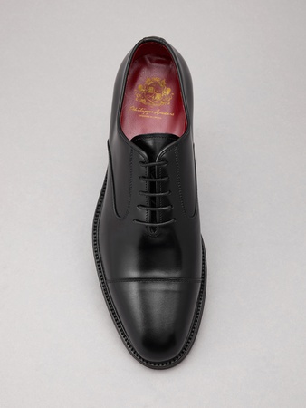 Стильные кожаные ОКСФОРДЫ туфли / полуботинки ручной работы MADE IN EUROPE