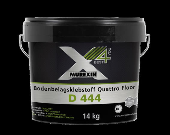 КЛЕЙ ДЛЯ НАПОЛЬНОГО ПОКРЫТИЯ QUATTRO FLOOR D 444