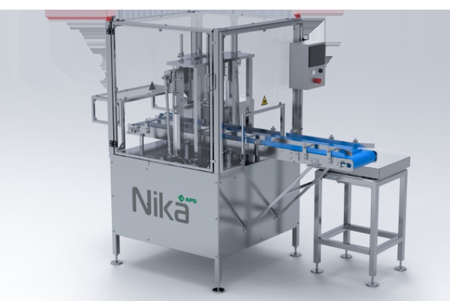 Полуавтоматическая машина нарезки брускового сыра на порции фиксированного веса Nika