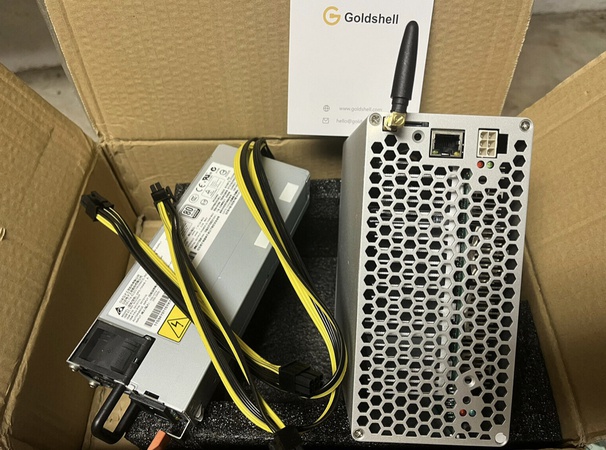 İkinci El Goldshell KD Box 1.6TH Kadena KDA ASIC Miner Kdbox *ABD stoklarında* ELDE*