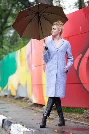 Зимнее пальто Манхеттен с утеплителем, шерсть