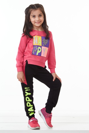 BİSİKLET YAKA KIZ EŞOFMAN TAKIM