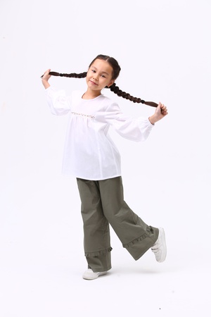 13. Брюки палаццо для девочек (13-Kids pants)