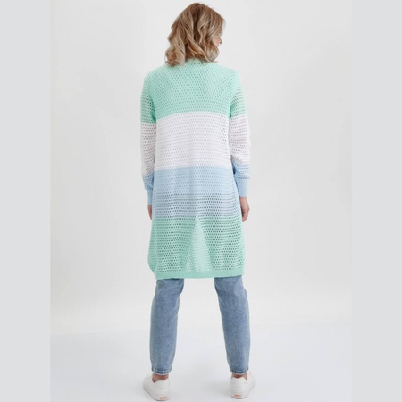 女式开衫 Una 绿