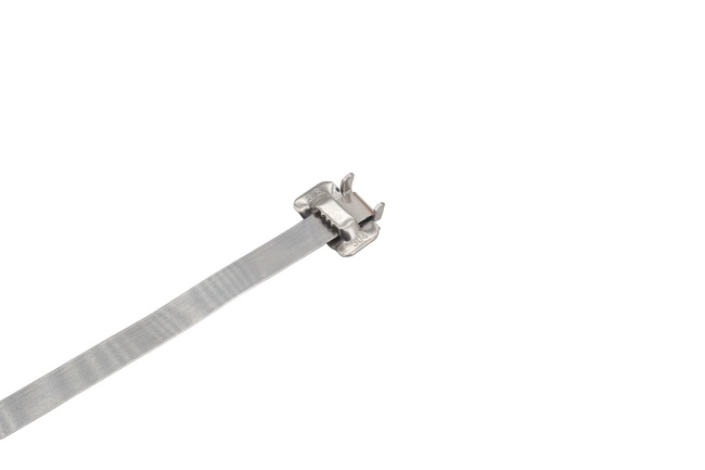 304 Naked Stainless Steel Cable Tie E Lock Type