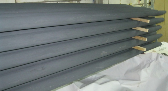 Древко черенок багровище для опорного инструмента багра рогача ДИН-56-3КП