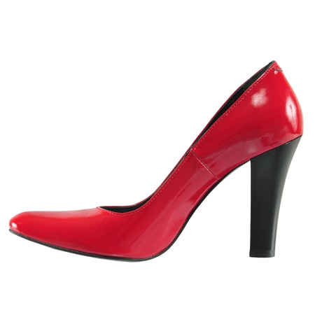 Женские туфли, натуральная лаковая кожа <G1001>