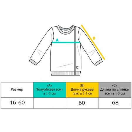 Кофта женская Савойя голубой