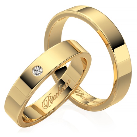 Обручальные кольца RS27