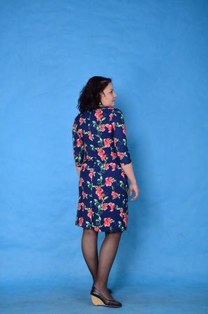 Платье двойка обманка