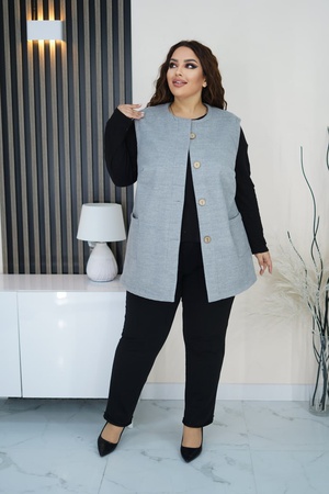 Alpaka yelek No. 9503/1