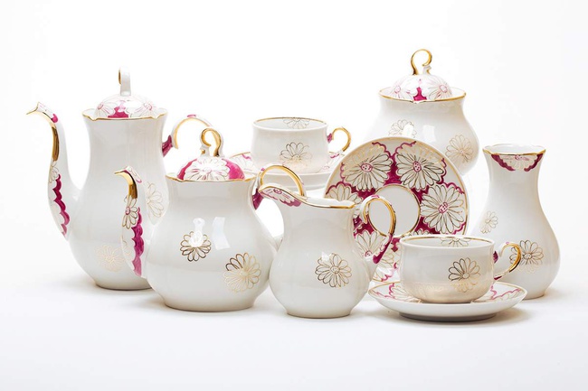 Сервиз чайно- кофейный 29 предм. Ромашки нежные