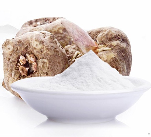 Lebensmittelzusatzstoffe, Nahrungsergänzungsmittel Bio-Konjakgummi, Konjakpulver